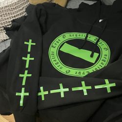 Type O Negative Hoodie Crop Top Size S
