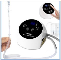 TRAMAN-Enema-Kit, Detox-Enemas for Colon-Cleanse for Women Men, Coffee Enema Coffee-Organic Cleanse Kit, Electric Water Flow Speed Control with LCD Di