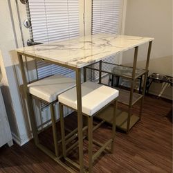 2 person bar top dining table