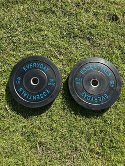 45lbs Olympic Bumper Plates