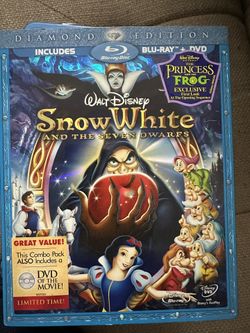Disney Snow White And The Seven Dwarfs Blu Ray Diamond Edition