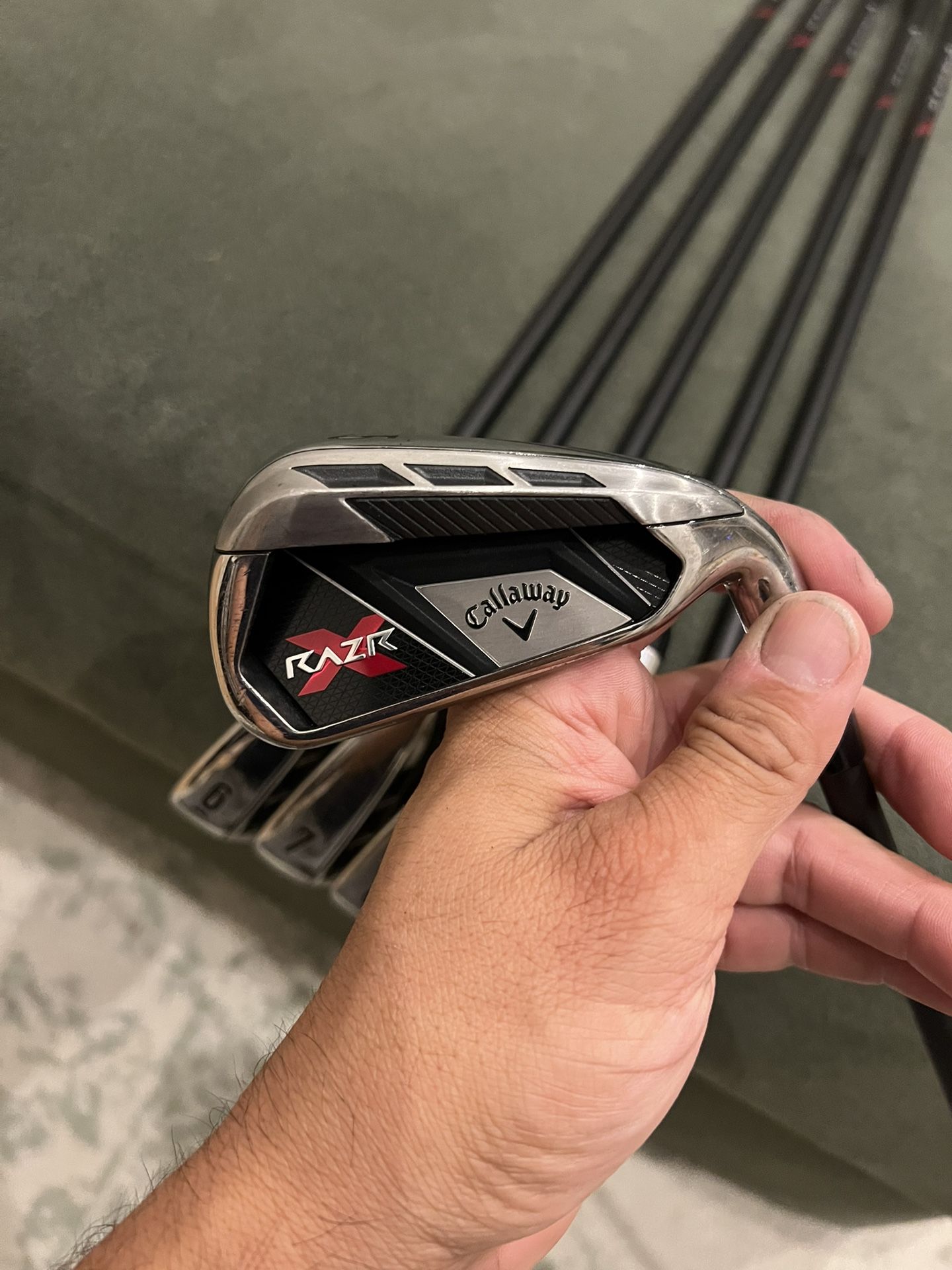 Callaway Golf Razr X Irons - Excellent Condition
