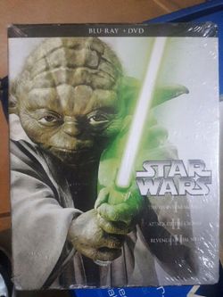 STAR WARS BLURAY/DVD BRAND NEW