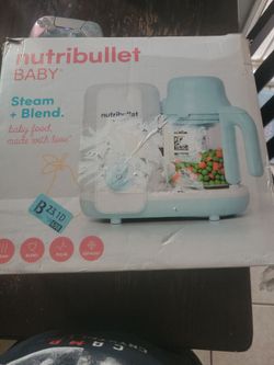 Nutribullet baby steam and blend