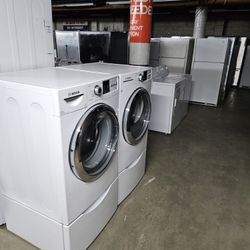 Huge Sale Warehouse Full Of Nice Like Brand New Refrigerators Washer Dryer Oven Stove Stackable Free Warranty Only 65for Financing 90day TO Pay 