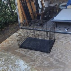 Large dog cage