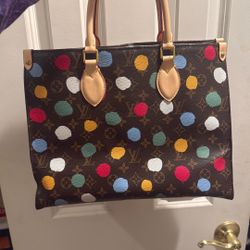 LV polkadot bag