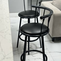 (2) Bar Stool Chairs 