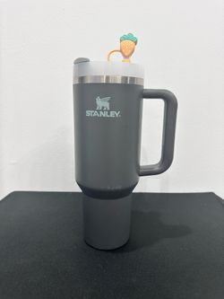 STANLEY QUENCHER H2O COLOR CARBON TUMBER INSULATED TRAVEL MUG WITH HANDLE 40 oz