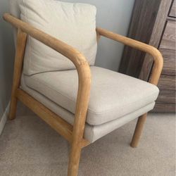 Tufeld Wood Armchair Beige - Threshold™