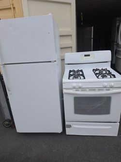 Refrigerador y estufa  set  los dos en buenas condiciones