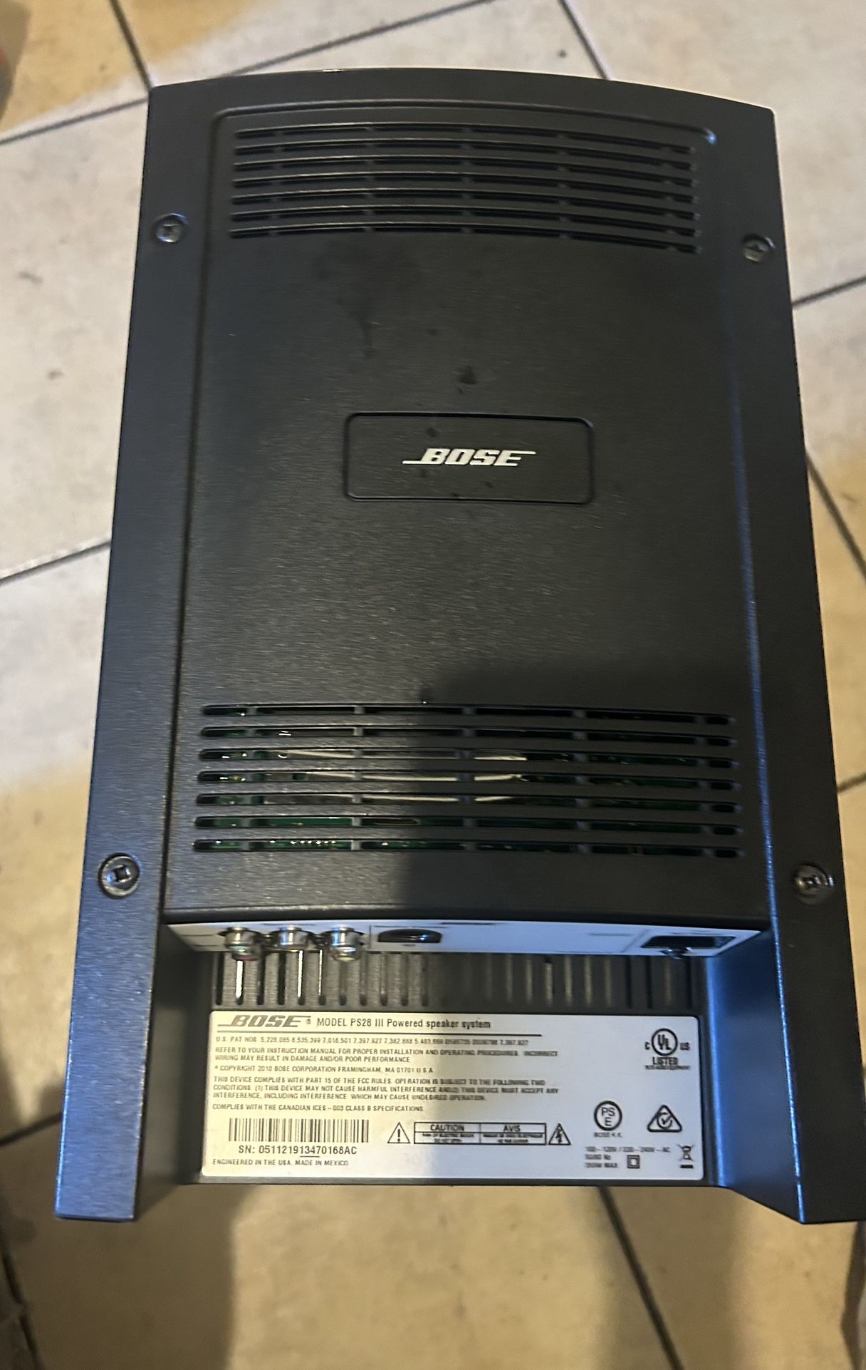 Bose Speakers 