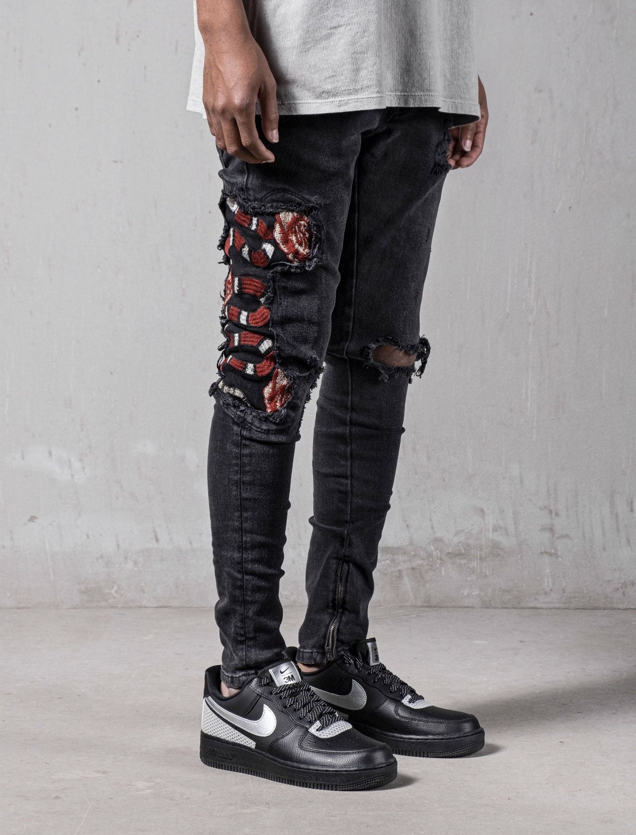 Black Snake Denim Sz 34