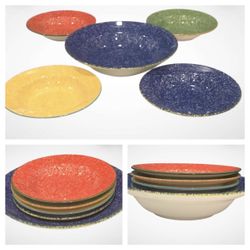 Vintage Pasta Plates