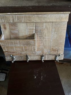 Entryway Organizer - mail coats etc