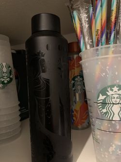 Starbucks black mermaid Vacuum Insulated water bottle