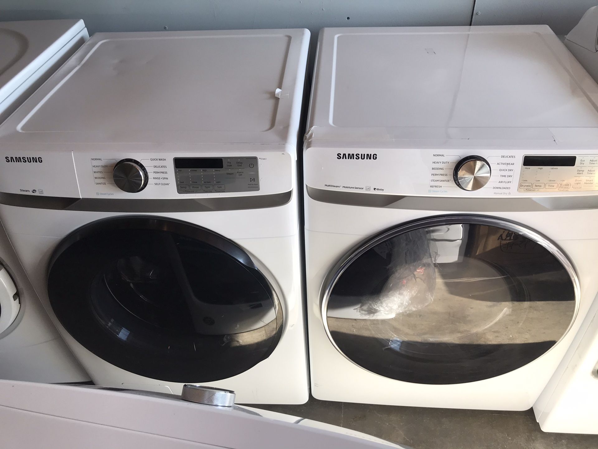 New Samsung electric dryer available in gas