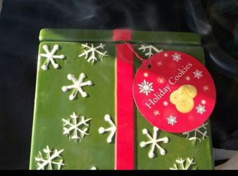 Large Christmas cookie jar