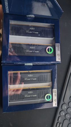 Ddr4 4000mhz ram. Ballistix max ram. 2x8 16gb kit