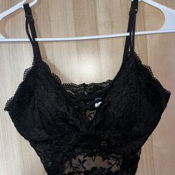 Black Bralette Top