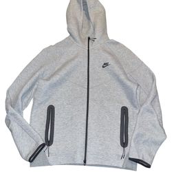 Nike Tech fleece Mens L Grey Sweatshirt 