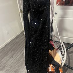 Beautiful Black Sequin Dress