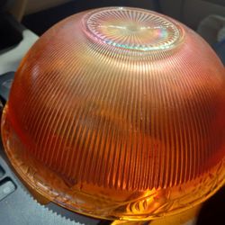 Vintage Carnival Glasswear. 1 Larger Bowl.... 6 Smaller Matching Bowls ,& 8 Smaller Matching Bowls. Take All For $50. 