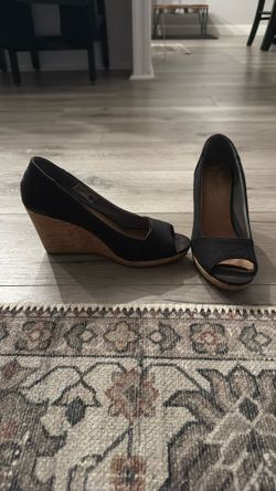 Shoes- Tom’s Platform Peep Toe