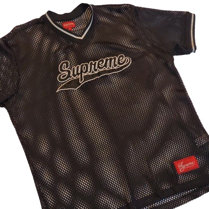 Supreme Mesh Baseball Jersey 