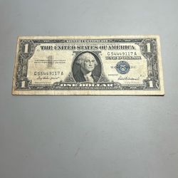 Silver Certificate - MISMATCHED serial Numbers