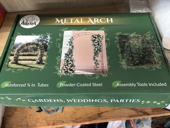 Adorox Metal Arch for Garden Wedding Party