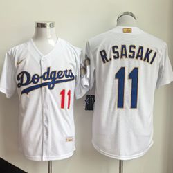 Sasaki Opening Day Dodgers Jersey Ohtani 