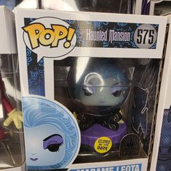 Funko Pop Madame Leota Glow Gitd Disney Parks Exclusive 575 Disneyland Haunted Mansion