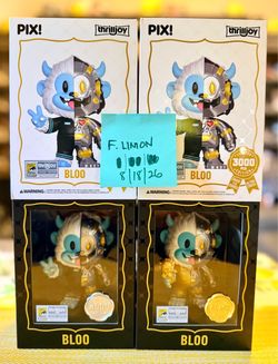 Thrilljoy PIX! MECH Bloo SDCC Limited Edition CHASE  Set