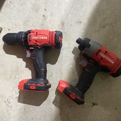 Craftsman Drill And Hex Impact (Tool-Only)