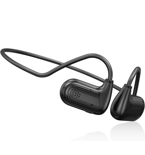 Open Ear Bluetooth Headphones,Wireless Air Conduction Earbuds with Bluetooth 5.3 & Secure Fit,10H Playtime,Magnetic Fast Charge,IPX5 Waterproof,Lightw