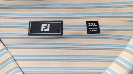 Men's Footjoy Golf Shirt Size 2XL Excellent Condition PRICE Is Firm Cash Only
