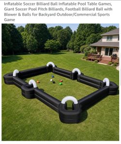 Inflatable Soccer Billards table