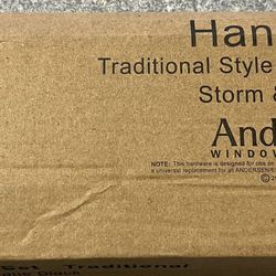 Andersen Handle Set Traditional Matte Black 