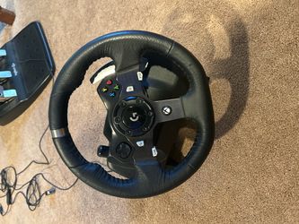 Logitech G920 wheel and pedals