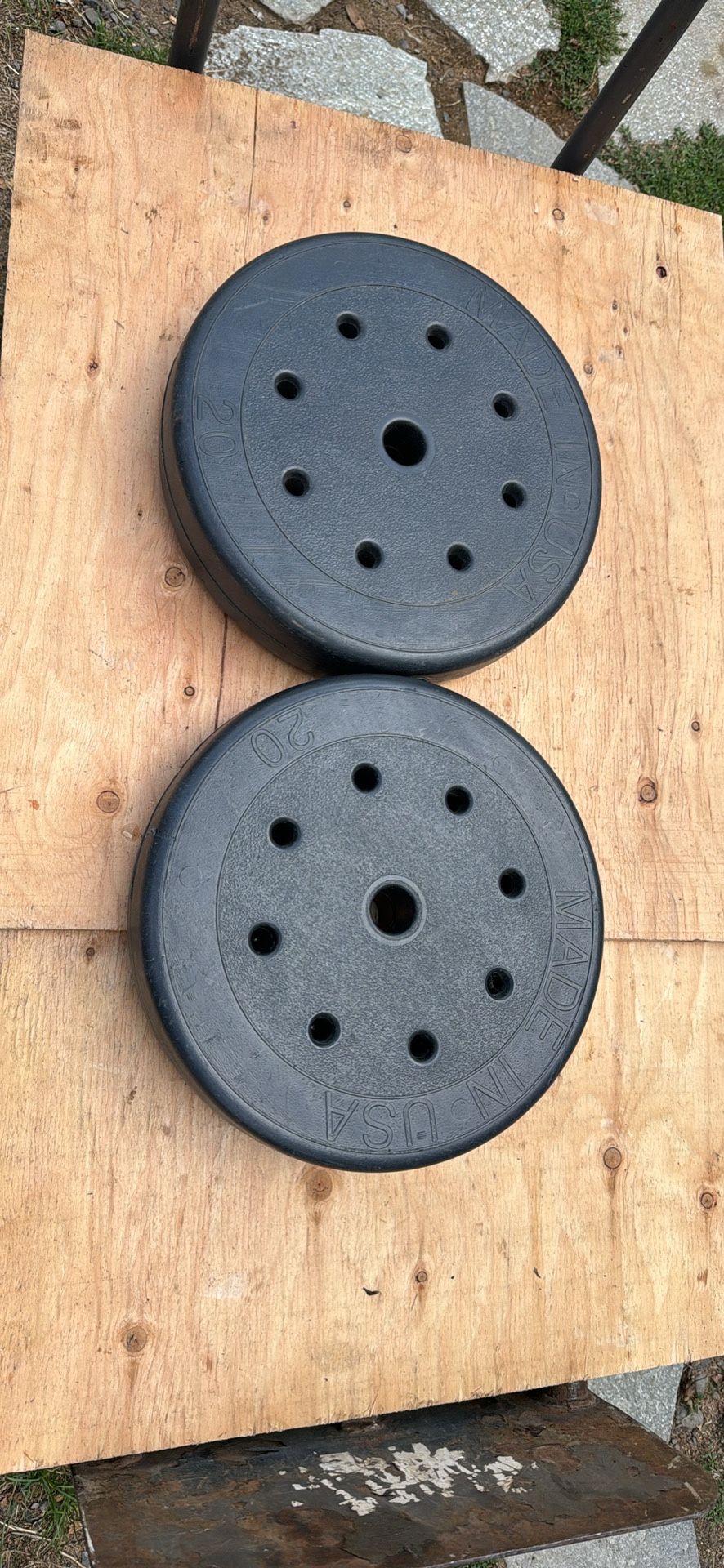 20 Lbs Cement Weighs 2x