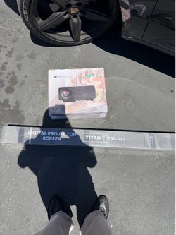 NEW Rhayon RX10 8K Projector + Titan Screen Bundle (MSRP $6,950)