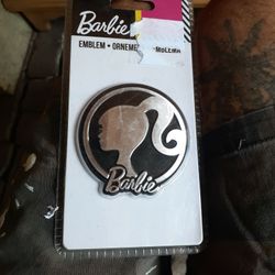 Aluminum Emblem Barbie