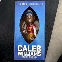 Caleb Williams dodger bobblehead