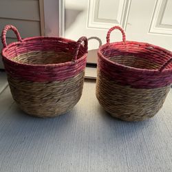 Pair Of Weaker Baskets