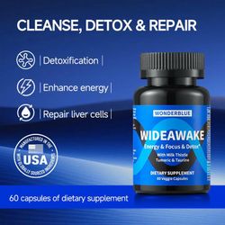 Wideawake energy focus and detox