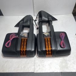 Towing Mirrors For Chevy Silverado / Tahoe / Suburban / GMC Sierra / Yukon / Yukon XL For 1999 To 2002