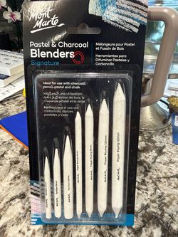 Mont Marte Pastel & Charcoal Blenders Set