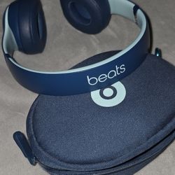 Turquoise And Blue Beats Solo 3 Wireless Headphones 