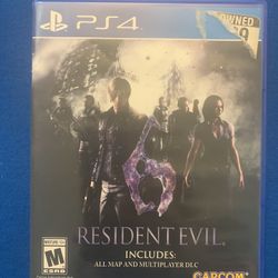 Resident Evil 6 • PS4 • PlayStation 